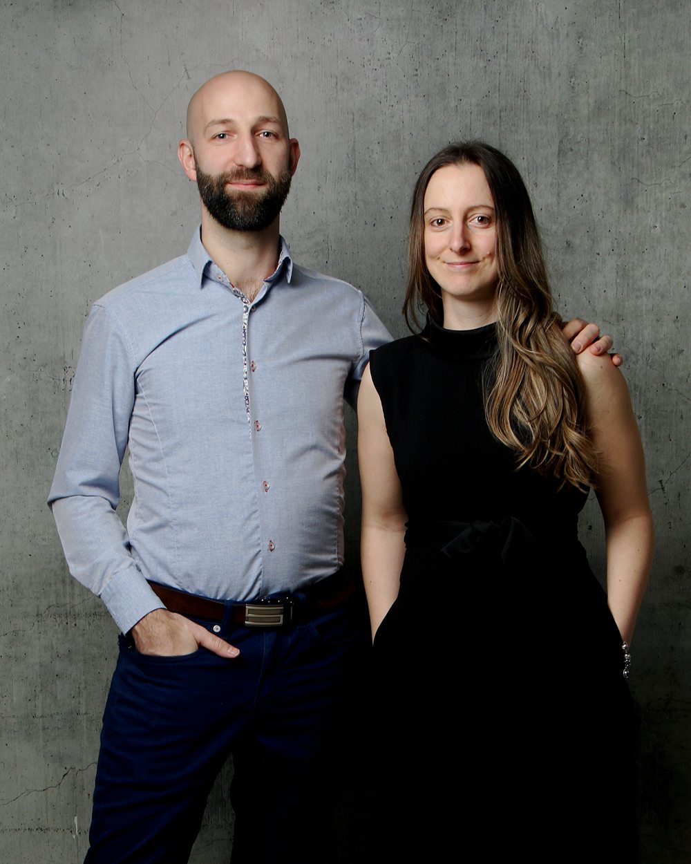 Mickael Lavroff and Sabrina Savoie, cofounders of Nebiatek